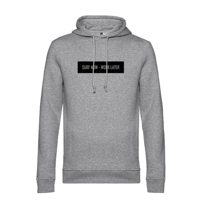 Unisex Hoodie Surf Now Work Later